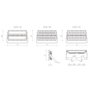 tec-mar-led-mega-lord-ar-dimensions